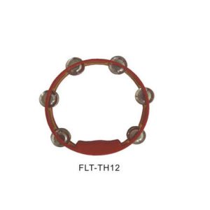 טמבורין מפלסטיק עגול 25ס"מ עם מצלצלים